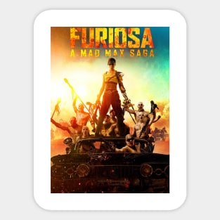 Furiosa | movie | 2024 Sticker